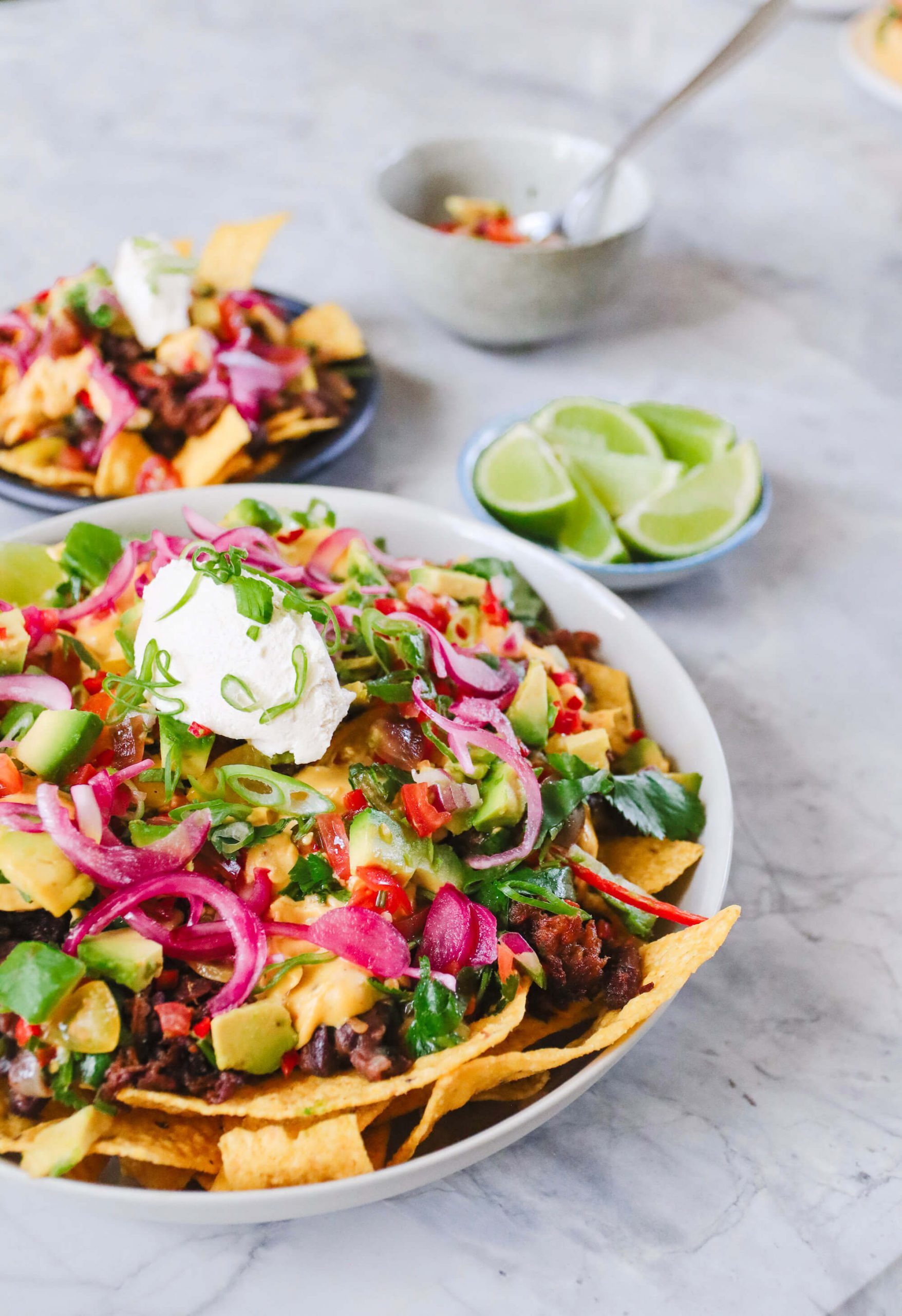 Fable Nachos with ‘Not-cho’ Cheese Sauce - Recipes - Fable | Real ...